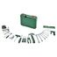 Bosch Werkzeug-Set 64-teilig (vielseitige, ergonomische Werkzeuge aus hochwertigen Materialien; Zange; Schraubenschlüssel; Schraubendreher; Ratsche; Messwerkzeuge; Säge; Hammer; Tieflochmarker)
