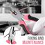 Hi-Spec 24-tlg. Kleiner Werkzeugkoffer für Frauen – Rosa-Mini-Werkzeug-Set mit Hammer und Schraubenzieher Set. Pinke Werkzeugbox ideal für WG-Zimmer und unterwegs