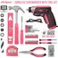 Hi-Spec 35-teiliges Pink-Rosa Heimwerker Werkzeug-set mit wiederaufladbarem USB-Akkuschrauber. Für Reparaturen und Wartungen in einem praktischen Werkzeugkoffer – Für Frauen und Mädchen