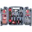 Hi-Spec 53-tlg. Werkzeugset für den Haushalt, gefüllter Werkzeugkoffer mit Hammer und Schraubenzieher-Set, Zange，Wasserwaage, Maulschlüssel und mehr in einem Werkzeugkasten sicher verstaut.