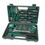 Brüder Mannesmann Werkzeuge M29032 Werkzeugkoffer, 47-teilig, Grün (Matt), (L x B x H) 335 x 335 x 195 mm & M19652 Gabelringschl DIN 3113 Satz, 12-tlg