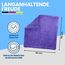Ivality® Auto Trockentuch Klein 40x40 cm – 1800 GSM Ultra Saugstarke Mikrofasertücher für Autopflege und Motorrad, Fusselfreies, Lack-schonendes Twisted Towel Microfasertücher - Lila