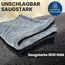 Ivality® Auto Trockentuch Groß 40x60 cm – 1800 GSM Ultra Saugstarke Mikrofasertücher für Autopflege und Motorrad, Fusselfreies, Lack-schonendes Twisted Towel Microfasertücher - Grau