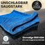 Ivality® Auto Trockentuch Groß 40x60 cm – 1800 GSM Ultra Saugstarke Mikrofasertücher für Autopflege und Motorrad, Fusselfreies, Lack-schonendes Twisted Towel Microfasertücher - Blau
