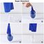 URAQT Mikrofasertücher Auto, 10 PCS Mikrofasertücher Multifunktionales Motorrad Fusselfreie Super Saugfähiges Handtuch Reinigungstuch Microfasertuch für Auto Haushalt Küche Fenster 30x30CM