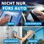 LICARGO 2X Glas & Scheiben Pads - Carbon Fenstertuch streifenfrei mit saugfähigem Kern - Mikrofaser Glastücher Auto für Autoscheiben & Spiegel - Glasreinigungstücher Fenstertücher Glastuch 16x22cm