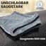 Ivality® Auto Trockentuch Klein 40x40 cm – 1800 GSM Ultra Saugstarke Mikrofasertücher für Autopflege und Motorrad, Fusselfreies, Lack-schonendes Twisted Towel Microfasertücher - Grau