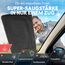 Ivality® Auto Trockentuch XXL 80x50 cm – 1400 GSM Ultra Saugstarke Mikrofasertücher für Autopflege und Motorrad, Fusselfreies, Lack-schonendes Twisted Towel Microfasertuch