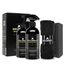 GENTLEMONKEYS Auto Innenraumreiniger Set (500ml Reiniger + 500ml Nachfüllflasche+ Schwamm + Microfasertuch) • Für Textilien im Fahrzeuginnenraum • Biologisch abbaubar • Made in Germany