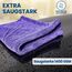 Ivality® Auto Trockentuch Mittel 40x60 cm – 1400 GSM Ultra Saugstarke Mikrofasertücher für Autopflege und Motorrad, Fusselfreies, Lack-schonendes Twisted Towel Microfasertuch