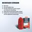 SONAX Microfaser Schwamm (1 Stück) für die besonders gründliche Autowäsche mit Zwei unterschiedlichen Microfaser-Seiten, Art-Nr. 04281000
