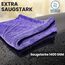 Ivality® Auto Trockentuch Klein 40x40 cm – 1400 GSM Ultra Saugstarke Mikrofasertücher für Autopflege und Motorrad, Fusselfreies, Lack-schonendes Twisted Towel Microfasertuch