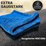 Ivality® Auto Trockentuch Set – 2 Stück - 80x50 cm & 40x40 cm, 1400 GSM Saugstarkes Twisted Mikrofasertücher - Trockentuch für AutoPflege und Motorrad - Fusselfreie & Lack-schonende Microfasertuch