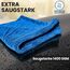 Ivality® Auto Trockentuch Klein 40x40 cm – 1400 GSM Ultra Saugstarke Mikrofasertücher für Autopflege und Motorrad, Fusselfreies, Lack-schonendes Twisted Towel Microfasertuch