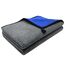 VAIYNWOM 2er Set Mikrofasertücher Autopflege, 60x40cm Microfasertücher 800GSM Super Weich Trockentücher Mikrofaser Handtuch zum Autoreinigung, Trocknen und Polieren, Blau