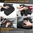 URAQT Shiny Trockentuch, 4 Stück Fast Dry Trockentuch für Die Dusche Auto Trockentuc Mikrofasertücher Shiny Bath Extrem Saugfähig Duschkabinen Tuch für Duschkabinen Auto Und Motorrad Pflege 40x40cm