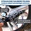 Ivality® Mikrofaser Felgenbürste extra dünn - Schonende Reinigung bis tief ins Felgenbett - Microfaser Felgenbürste Alufelgen Felgenreiniger Felgen Reinigung Auto Felgen Bürste 100% kratzfrei
