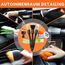 KEYAYE Auto Reinigungsset, 25 Pcs Autopflege Set, Auto Waschen Set Auto Putz Set mit Detailing Pinsel für Auto Reinigung Innenraum und Außen, Lüftungsschlitz, Motor, Rädern, Haushaltsreinigung