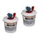6x ZVG Wiper Bowl Polytex feuchte Reinigungstücher im Spender-Eimer - Polypropylen Waschtücher - Tücher 25 x 25 cm Werkstatt Gewerbe Auto KFZ Motorrad und Haushalt, Aloe Vera