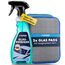 LICARGO® Scheiben Set Pads - 2X Glas & Scheiben Pads + Glasreiniger (750ml) - für streifenfreie Scheiben - kraftvoller Auto Scheibenreiniger innen und außen