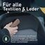 Aurum-Performance® Textilbürste Auto gegen Schmutz, Flecken & Tierhaare - Polster-Bürste für Textil, Polster, Alcantara, Teppich, Autositze - Kleiderbürste, Teppichbürste, Cabrio Reinigungsbürste