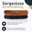 Aurum-Performance® Textilbürste Auto gegen Schmutz, Flecken & Tierhaare - Polster-Bürste für Textil, Polster, Alcantara, Teppich, Autositze - Kleiderbürste, Teppichbürste, Cabrio Reinigungsbürste
