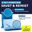 LICARGO® 2-teiliges Winter Set - Mikrofaser Scheibenschwamm & Luftentfeuchter Auto 1kg