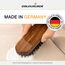 COLOURLOCK Textil- und Lederbürste klein in braun für die schonende Reinigung von Glattleder, Rauleder, Kunstleder und Textilien