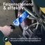 Aurum-Performance® Felgenbürste zur effektiven Auto Reinigung - Profi Felgen-Bürste lang zur schonenden Felgenreinigung - Wheel Brush Felgenreiniger, Alufelgen Reinigungsbürste
