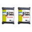 ALCLEAR 950014Microcar Auto Mikrofaser Scheiben Schwamm Autopflege, blau/grau, aus Mikrofasertuch Material, Trockentuch gegen Beschlagene Windschutzscheibe (Packung mit 2)
