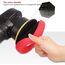 SPTA 150mm Polierpad Hex-Logic Wachs Schwämme Auto Polierschwamm Polieren Pad Polierschaum Set für Exzenter Poliermaschine Schleifmaschine, Schwarz, Gelb, Orange, Gelb