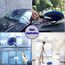 GreatCool 160CM Autowaschbürste Waschbürste Auto mit Langer Griff,2 in 1 Blau Mikrofaser Chenille Autowaschmopp Waschhandschuh Reinigungsbürste für Autos,Lastwagen,Wohnmobile（2 x Moppkopf）
