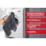 Kemes Mikrofasertücher Auto XXL Ultra saugstark mit 1400 GSM Heavyweight Grau 40x40cm Premium Microfaser Trockentuch Kratzfrei | 5-Fach Saugstark Poliertuch für Autopflege und Motorrad