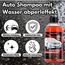 Ivality 8-teiliges Auto waschen set für optimale Handwäsche mit 20L Wascheimer, Deckel & Schmutzsieb, Mikrofasertücher, Waschhandschuh, Autoshampoo, Felgenbürste und Felgenreiniger für Autopflege