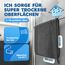 CARBOTEC® Mikrofasertücher 6er-Set – Trockentuch Dusche & Bad, streifenfreies Mikrofaser Handtuch für Duschkabine, Glas & Armaturen – Auto Trockentuch, Fensterputztuch & Poliertuch, Fast. Dry