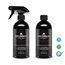 GENTLEMONKEYS Lederreiniger Set (500ml Leder Reiniger + Microfasertuch + 500ml Nachfüllflasche) • Lederpflege Set für Glattlederoberflächen • Extrem materialverträglich und biologisch abbaubar