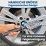 Ivality® Mikrofaser Felgenbürste Ultra dünn- Standard 36 cm - Für eine schonende Reinigung - Ideal für hochwertige Felgen – Felgenreiniger Microfaser Felgenbürste Alufelgen Auto Felgen Bürste
