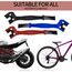 6 Stück FahrradKetten Motorradketten Reinigungsbürste Kit, Kettenreiniger Saubere Bürste， Kettenbürste, Kettenreinigungsbürste für Mountainbike Fahrrad Motorrad