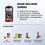 SONAX Polish+Wax Color schwarz (500 ml) Politur mit schwarzen Farbpigmenten und Wachsanteilen | Art-Nr. 02961000