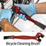 4 Stück FahrradKetten Motorradketten Reinigungsbürste Kit, Fahrrad Motorrad Kettenreiniger Saubere Bürste, Kettenbürste, Kettenreinigungsbürste für MTB Mountainbike Fahrrad Motorrad