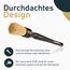 Aurum-Performance® Detailing Pinsel Auto 2er Set Naturborsten - KFZ Reinigungspinsel zur professionellen Autopflege Innen & Außen - Car Detail Brush, Innenraum Reinigung, PKW Waschpinsel Essential