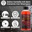 IVALITY Autoshampoo mit Abperleffekt 500ml – 2-in-1 Ceramic Shampoo und keramik Versiegelung mit SiO₂ – pH-neutrales Auto shampoo Konzentrat für Lack, Felgen und Glas – Kirschduft