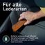 Aurum-Performance® Lederbürste Auto für vielfältige Lederoberflächen - Weiche Leder Bürste mit Naturborsten - Cabrio Verdeck Textilbürste, Polsterbürste