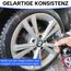 Ivality® Mikrofaser Felgenbürste extra dünn + Felgenreiniger - Für eine schonende Reinigung bis tief ins Felgenbett, Microfaser Felgenbürste Alufelgen Felgen Bürste Auto-Felgenreiniger Alufelgen