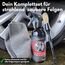 Ivality® Premium Felgenreiniger Set - Mit Wirkindikator & schonend - Felgen Reiniger Auto, Rim Cleaner, Alufelgen Reiniger, Wheel Cleaner, Alu Felgen Reinigung, Detailing Pinsel + 2 Mikrofasertücher