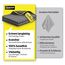Fiberize® Carbontücher (2er Set) - Fenstertücher für glasklare Autoscheiben ohne Streifen & Schlieren - fusselfreie Carbon Mikrofasertücher Auto Glastuch & Fensterputztücher - 350GSM, 50x40cm