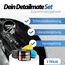 Soft99 Auto Versiegelung Set für dunkle Lacke - Dark & Black Wax Auto Hartwachs, für schwarze/dunkle Autolacke 300 g + Handpolierschwamm Applikator + Mikrofaser Poliertuch 550GSM 40x40cm