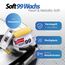 detailmate Wachs Set: Soft99 Pearl & Metallic Soft, Ultra Flauschiges Mikrofaser Poliertuch 550 GSM, 40x40cm, 80% Polyester, 20% Polyamide