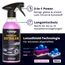 LICARGO® Detailer Auto Set 500ml inkl. 6 Premium Mikrofasertücher • Komplett-Set für Glanz & Abperleffekt • Quick Detailer Fahrzeug – Lack- & Sprühversiegelung Lackschutz gegen Wasserflecken & Schmutz