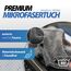 detailmate Handpolitur Auto Set - Menzerna Medium Cut Politur One-Step-Polish 3 in 1, 250ml + Made in Germany Polierschwamm + ultraflausch Mikrofaser Poliertuch 550GSM + 1 Schutzhandschuh